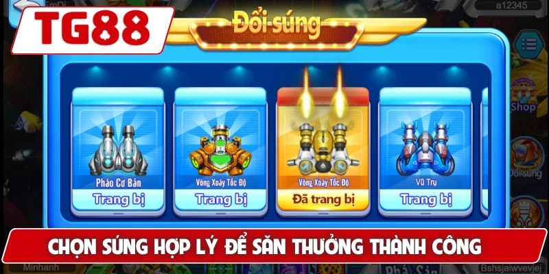 Chọn súng hợp lý để săn thưởng thành công