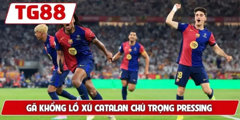 Gã khổng lồ xứ Catalan chú trọng pressing