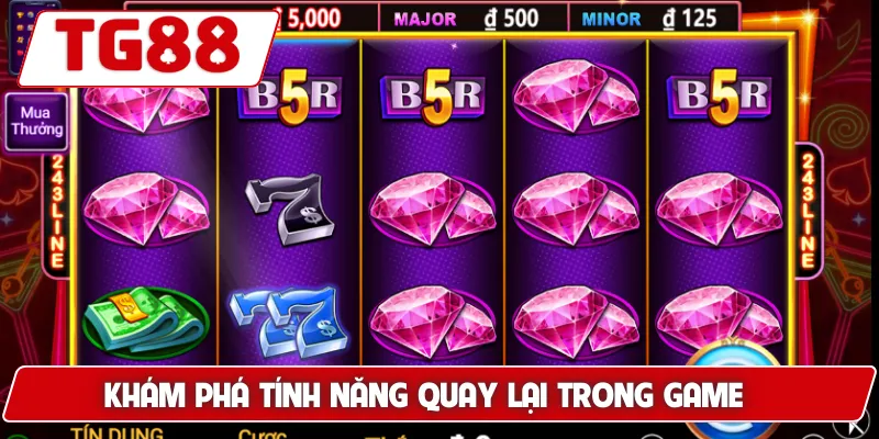 Khám phá tính năng quay lại trong game