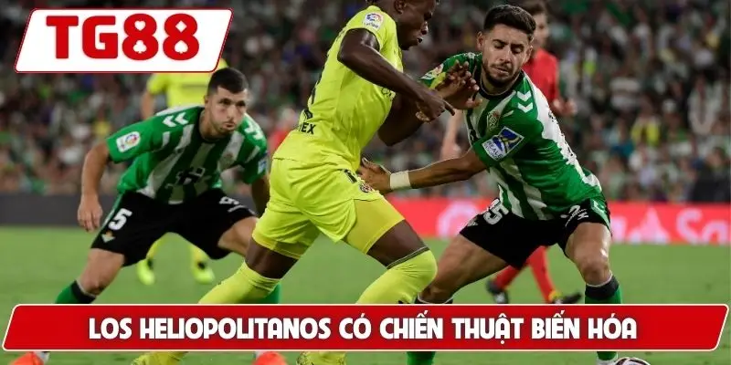 Real Betis – Cập Nhật Tin Tức Diễn Biến Mới Nhất Cùng TG88 8 Los Heliopolitanos có chiến thuật biến hóa