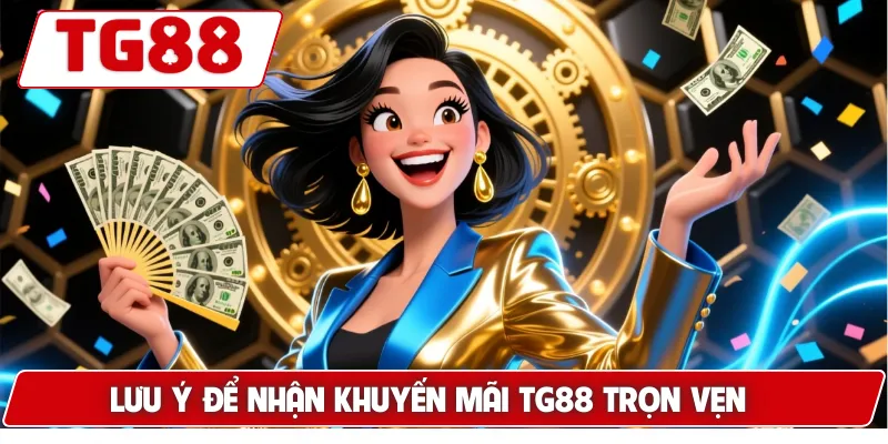 Lưu ý để nhận khuyến mãi TG88 trọn vẹn