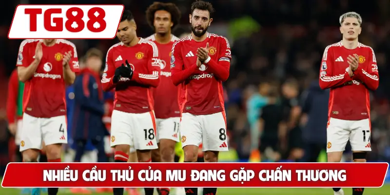 Manchester United: Tin Tức Và Kèo Cược Mới Nhất Ở Trang TG88 7 Nhiều cầu thủ của MU đang gặp chấn thương
