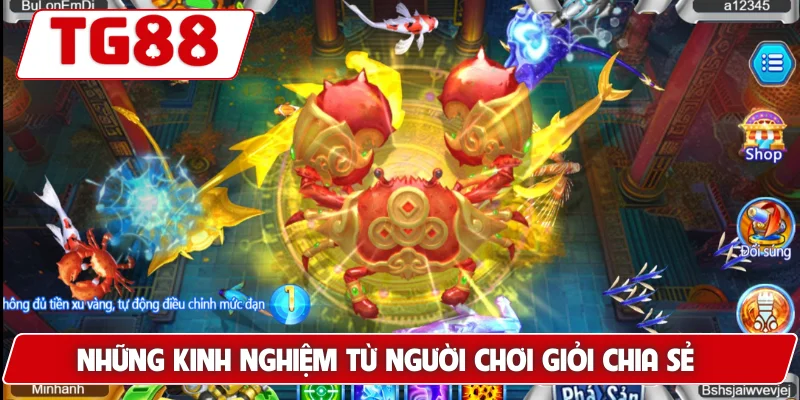Những kinh nghiệm từ người chơi giỏi chia sẻ