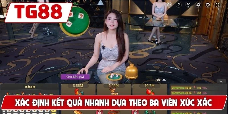 Bầu Cua: Hướng Dẫn Tham Gia Và Cách Chơi Hiệu Quả Tại TG88 6 Xác định kết quả nhanh chóng dựa theo ba viên xúc xắc